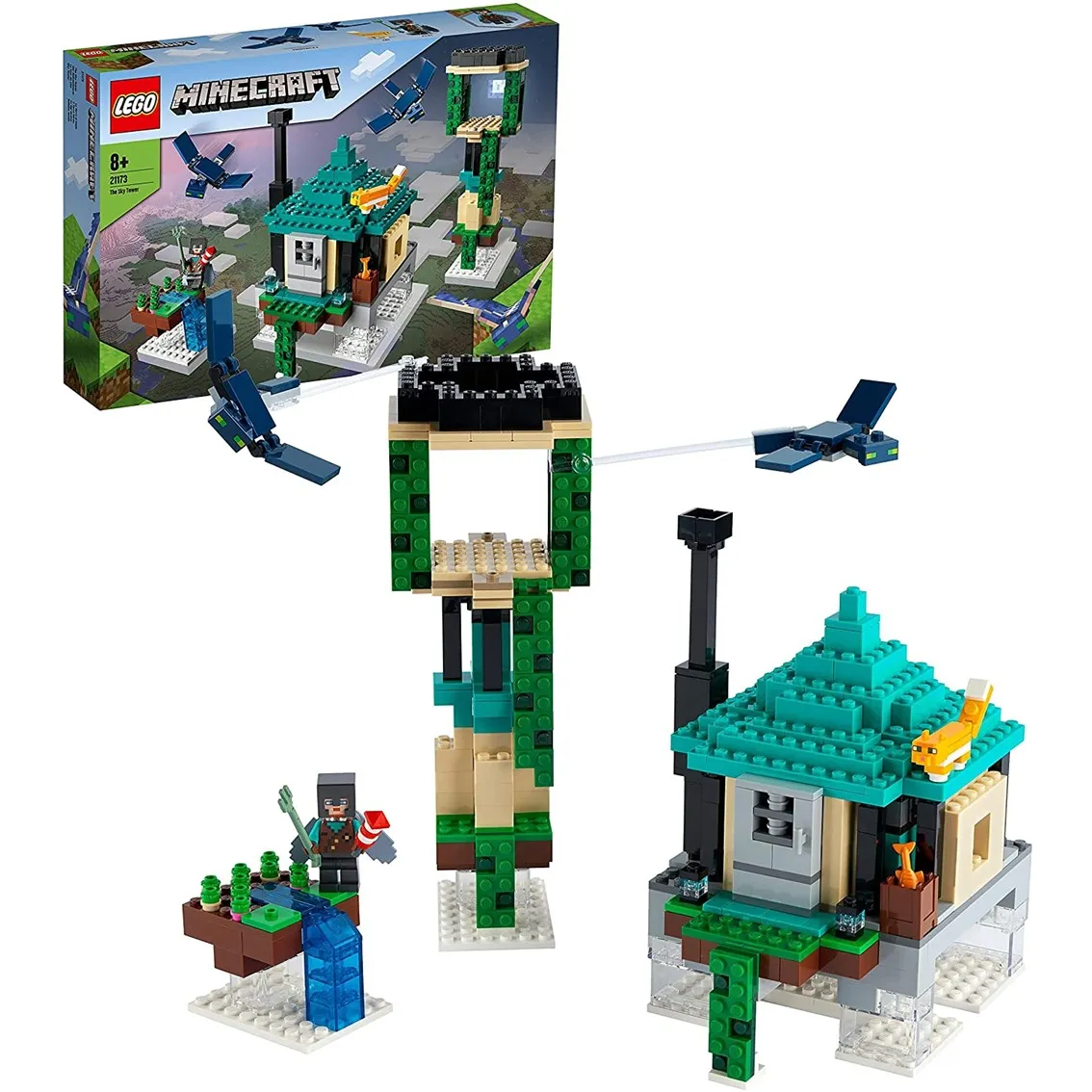 Lego minecrafrt la torre al cielo