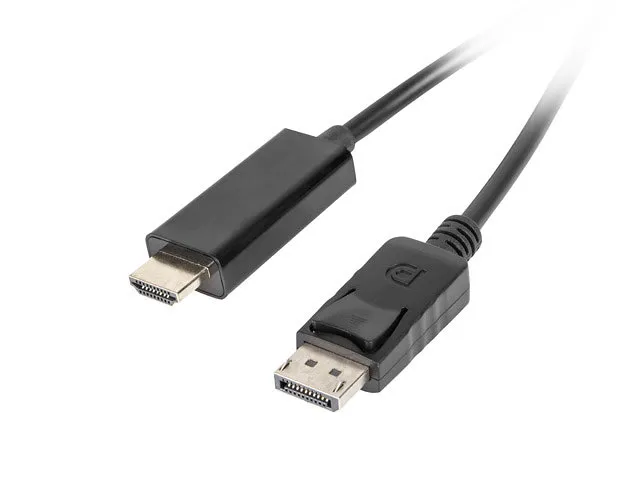 Cable v1.1 displayport lanberg macho -  hdmi macho 3m negro