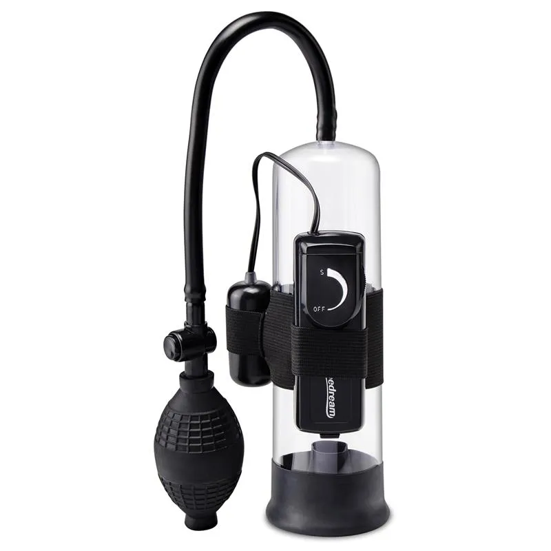 Imagen de Pump Worx Succionador Vibrador para Principiantes Color Negro