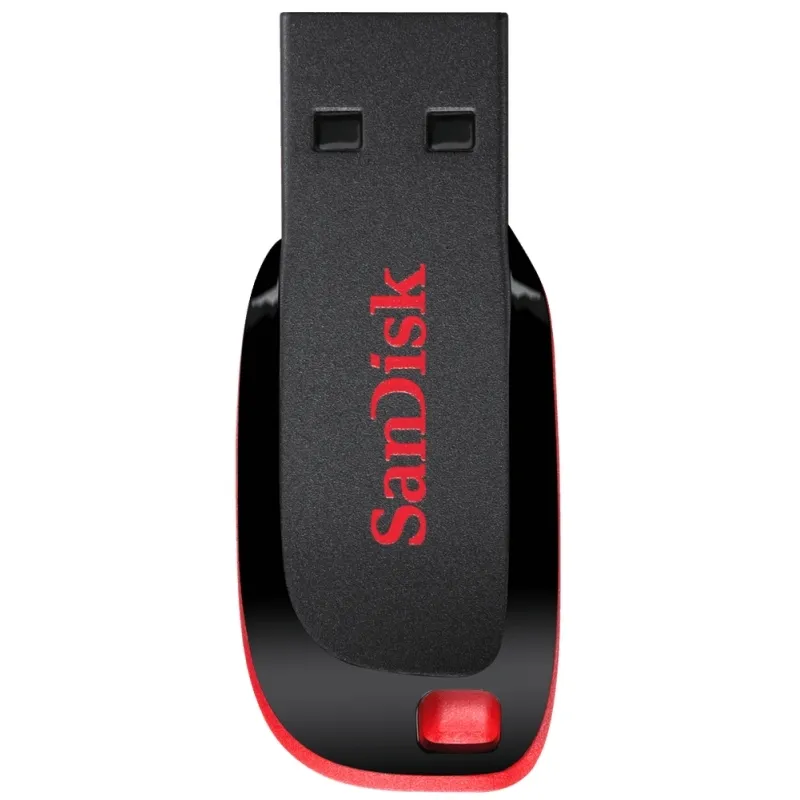 Memoria usb 2.0 sandisk 128gb cruzer blade rojo