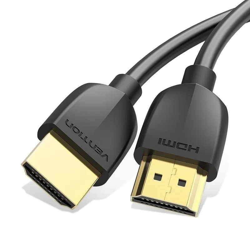 CABLE HDMI V2.0 4K M-M PORTATIL 1 M NEGRO VENTION