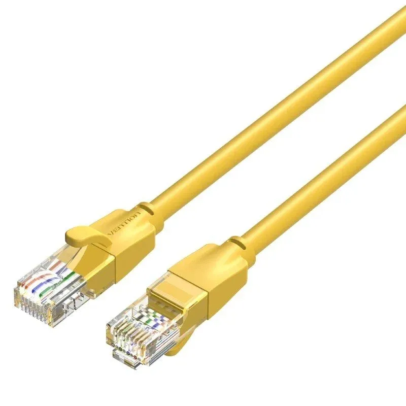 CABLE DE RED LATIGUILLO RJ45 UTP CAT6 AWG26 2 M AMARILLO VENTION