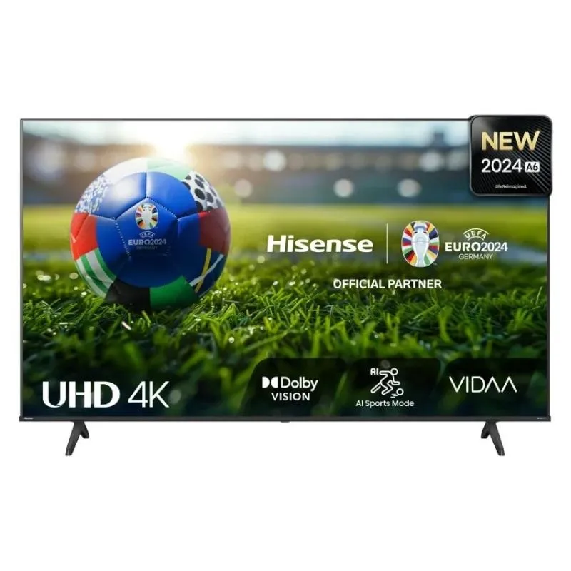 Tv hisense 50 pulgadas led 4k uhd -  50a6n -  smart tv
