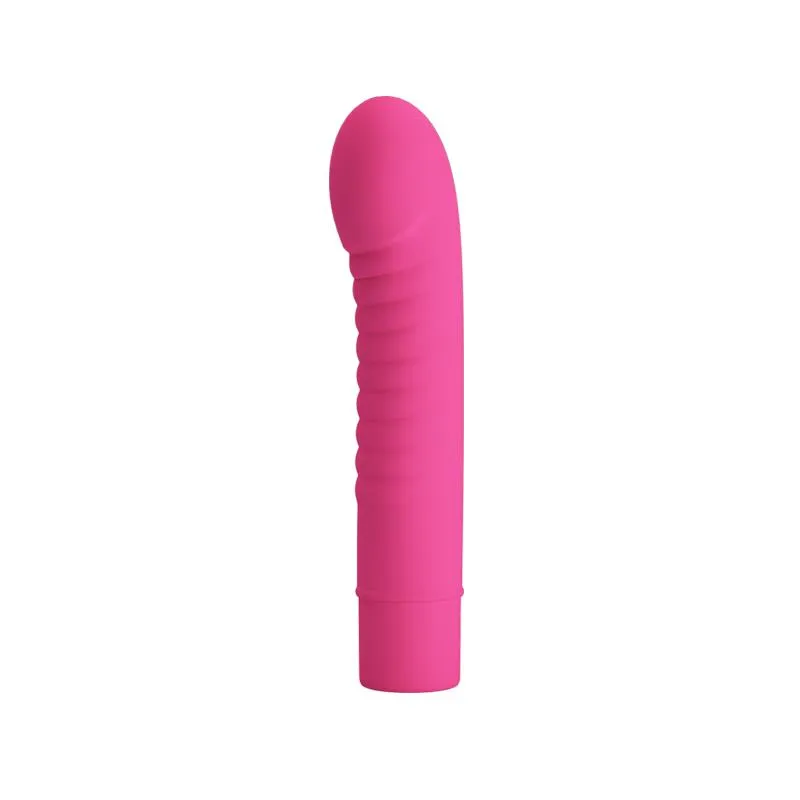 Imagen de Vibrador Mick Silicona Rosa