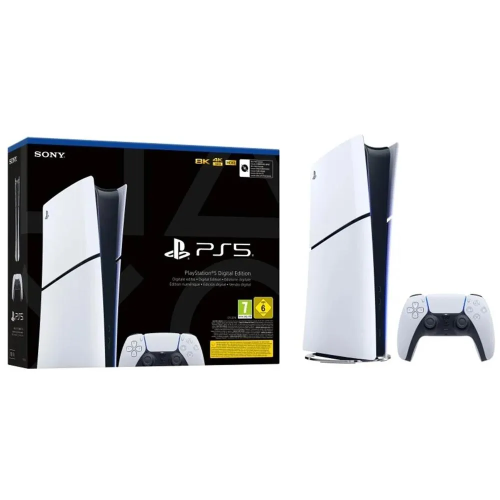 Imagen de Consola ps5 sony playstation 5 digital slim 1tb chasis d