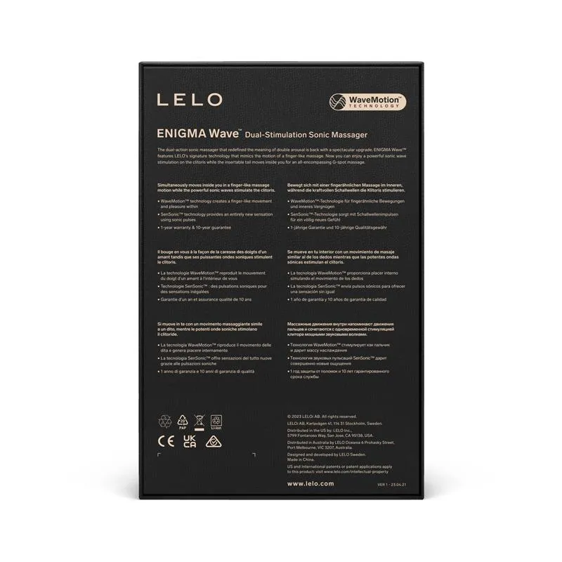 Enigma Wave Succionador de Clítoris Púrpura