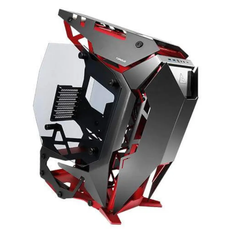 CAJA SEMITORRE E-ATX TORQUE NEGRO/ROJO ANTEC