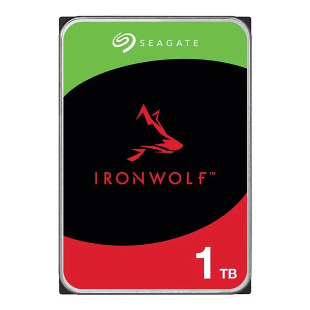 Disco duro interno seagate ironwolf 1tb 3.5 pulgadas sata 6gb - s