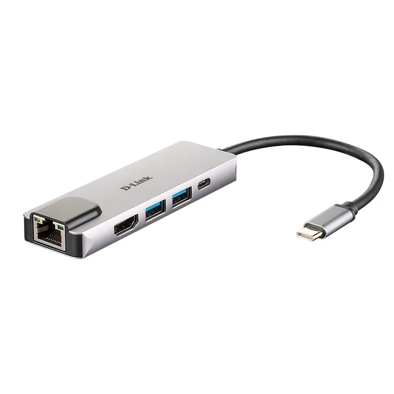 Hub d - link dub - m520 2 usb 3.1 hdmi rj45 usb tipo c