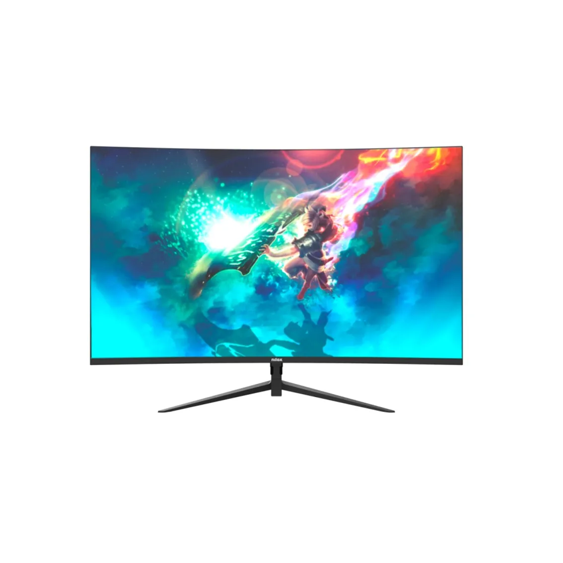 Monitor curvo gaming nilox nxm24crv01 23.8 pulgadas fhd 165hz