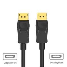 Ewent Cable Displayport 4k @ 60hZ, A/A AWG28, 2mt