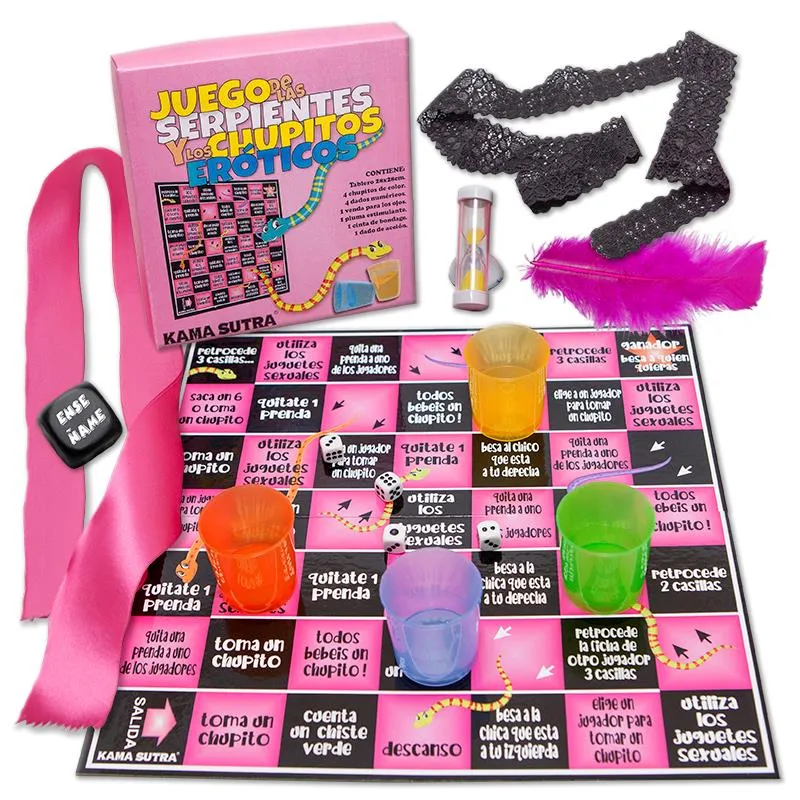 Imagen de Juego de Mesa la Serpiente Erótica Chupito