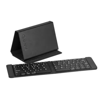 Teclado inalambrico silver ht plegable doble
