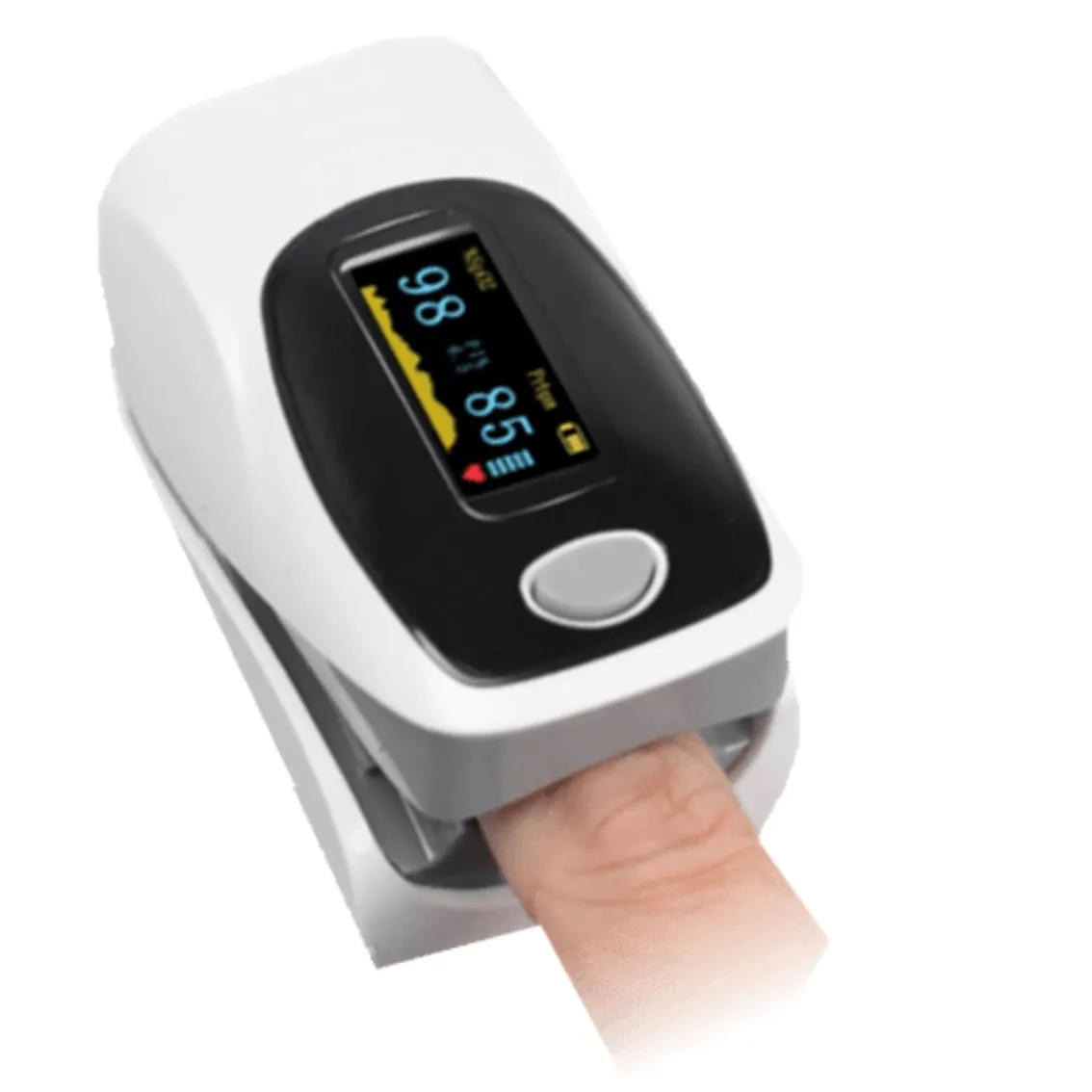 Medidor silver ht sp02 oxigeno en sangre y pulsaciones