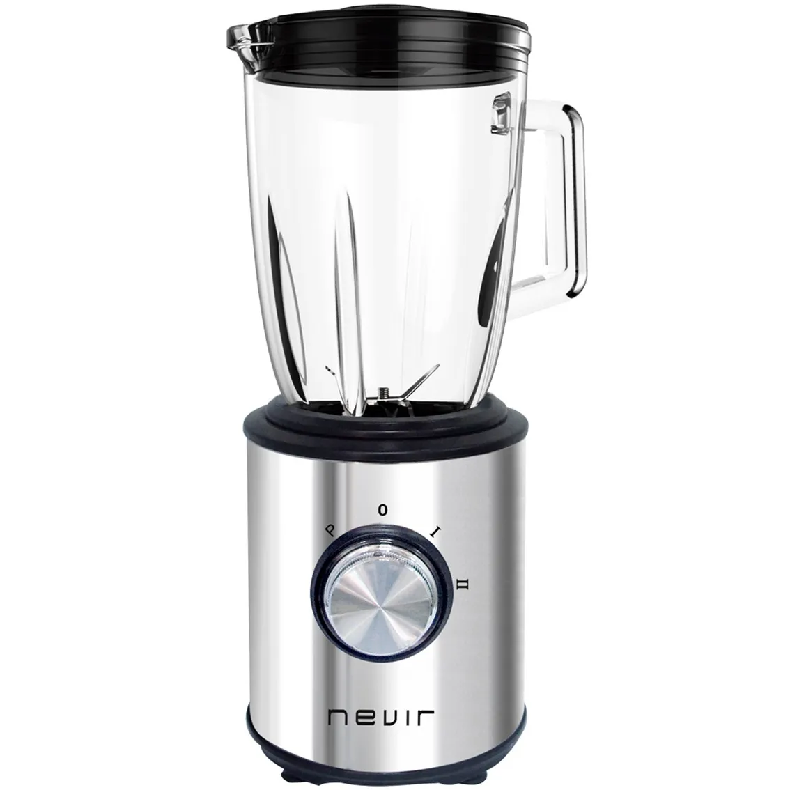 Batidora de vaso nevir nvr - 8119 bvm -  jarra de 1.5l -  acero inoxidable -  800w
