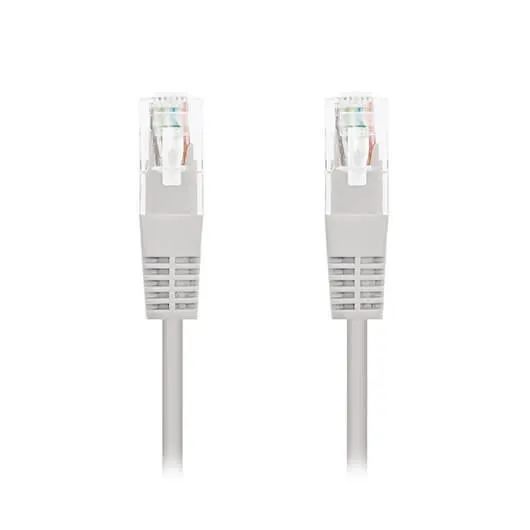 Cable red nanocable latiguillo rj45 utp cat6 7m gris