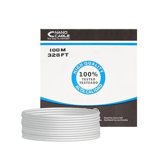 Nanocable Cable Red RJ45 CAT6 UTP Rigido AWG24