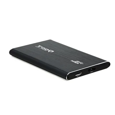 Caja externa tooq tqe - 2529b para hdd - ssd 2.5 pulgadas sata 3 usb 3.0 negro