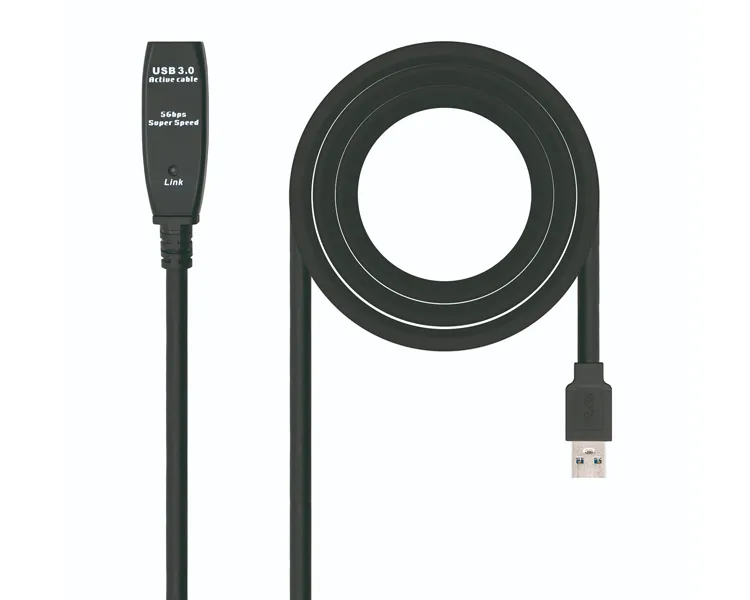 Nanocable Cable USB 3.0 Prolong. Amplificador 5 m