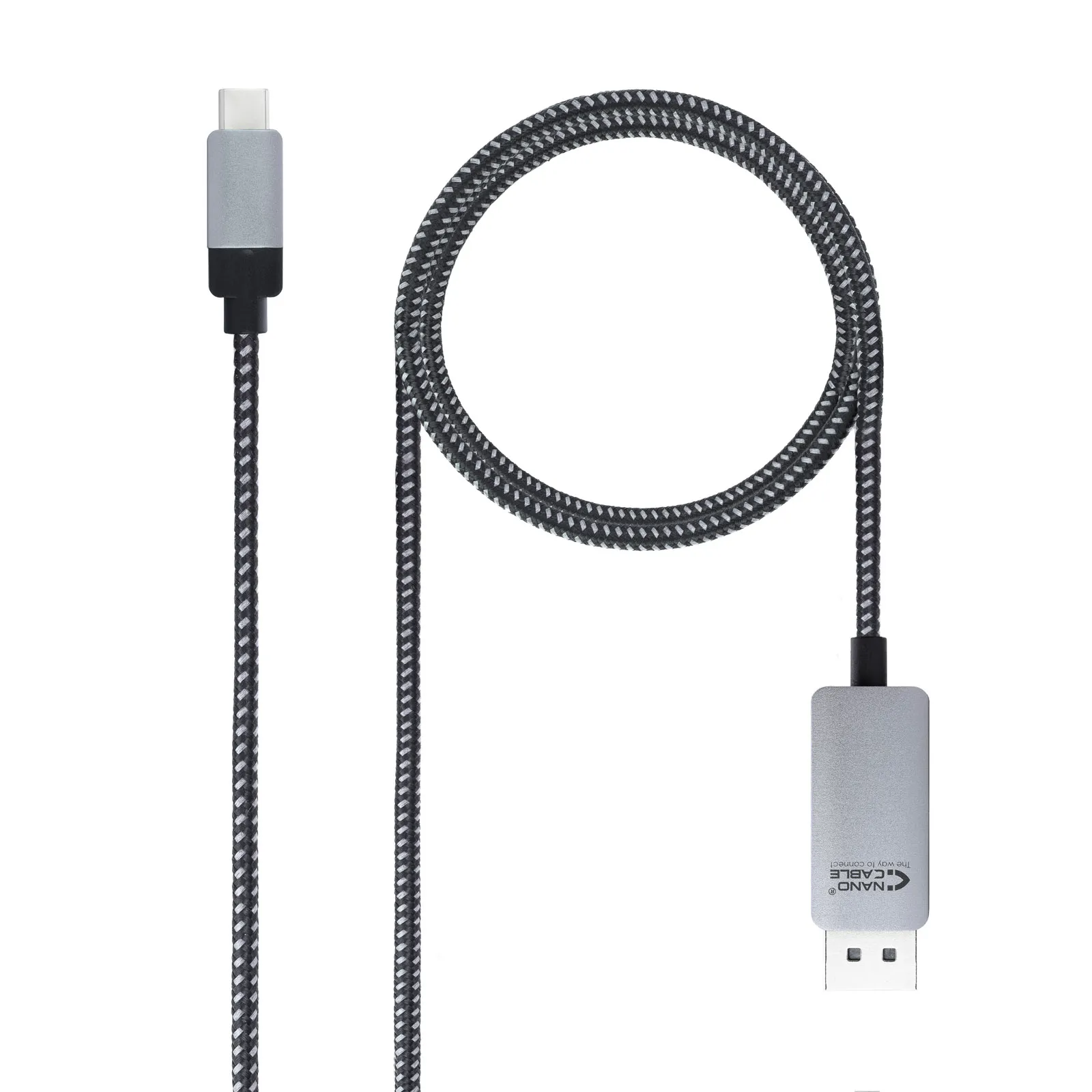 CONVERSOR USB-C A DISPLAYPORT USB-C/M-DP/M 1.8M NANOCABLE