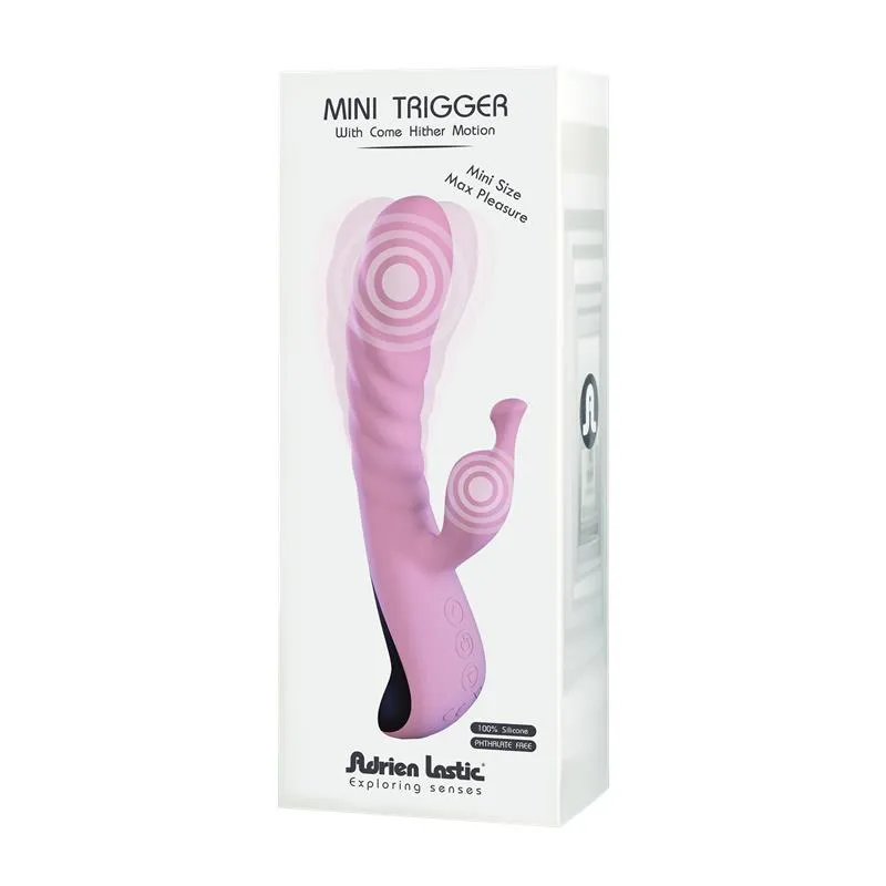 Vibrador Mini Trigger Silicona 18 x 7 cm