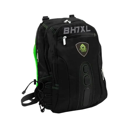 Imagen de MOCHILA GAMING BK7GXL 17'' NEGRO/VERDE KEEPOUT