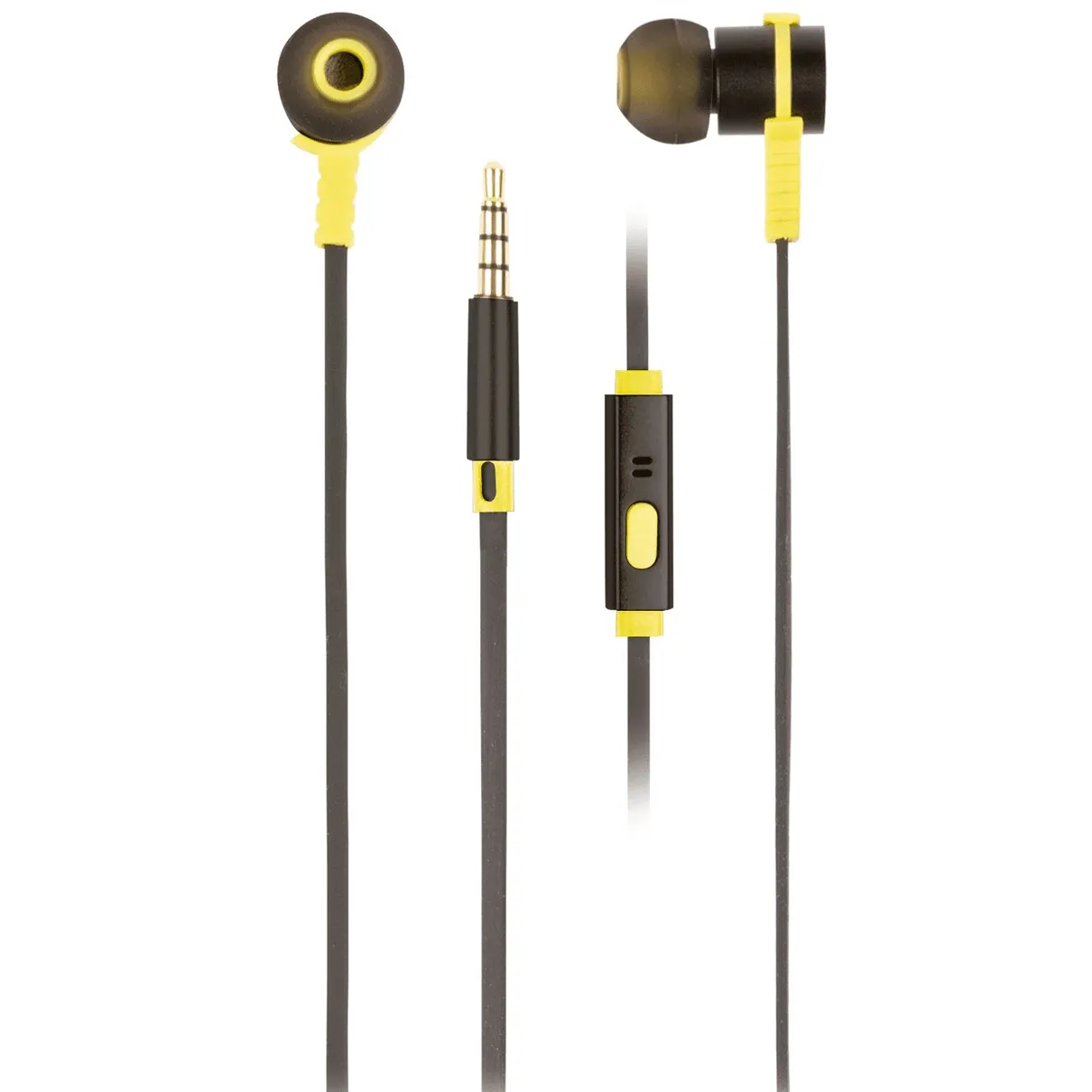 NGS Auriculares metálicos cplano 1.2m Negro