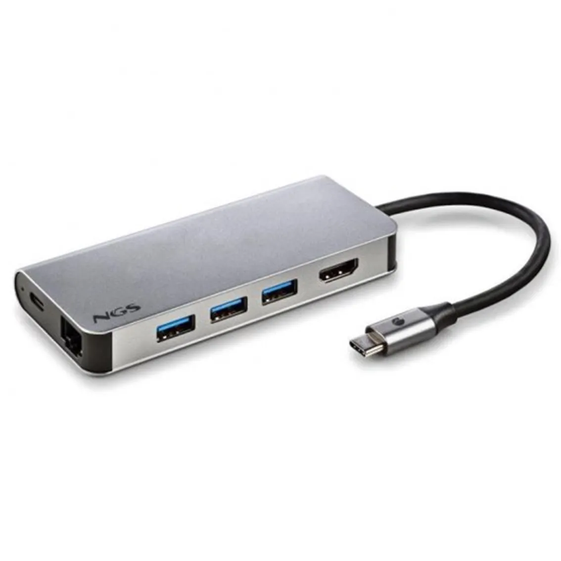 NGS Adaptador multipuerto USB-C  8 EN 1