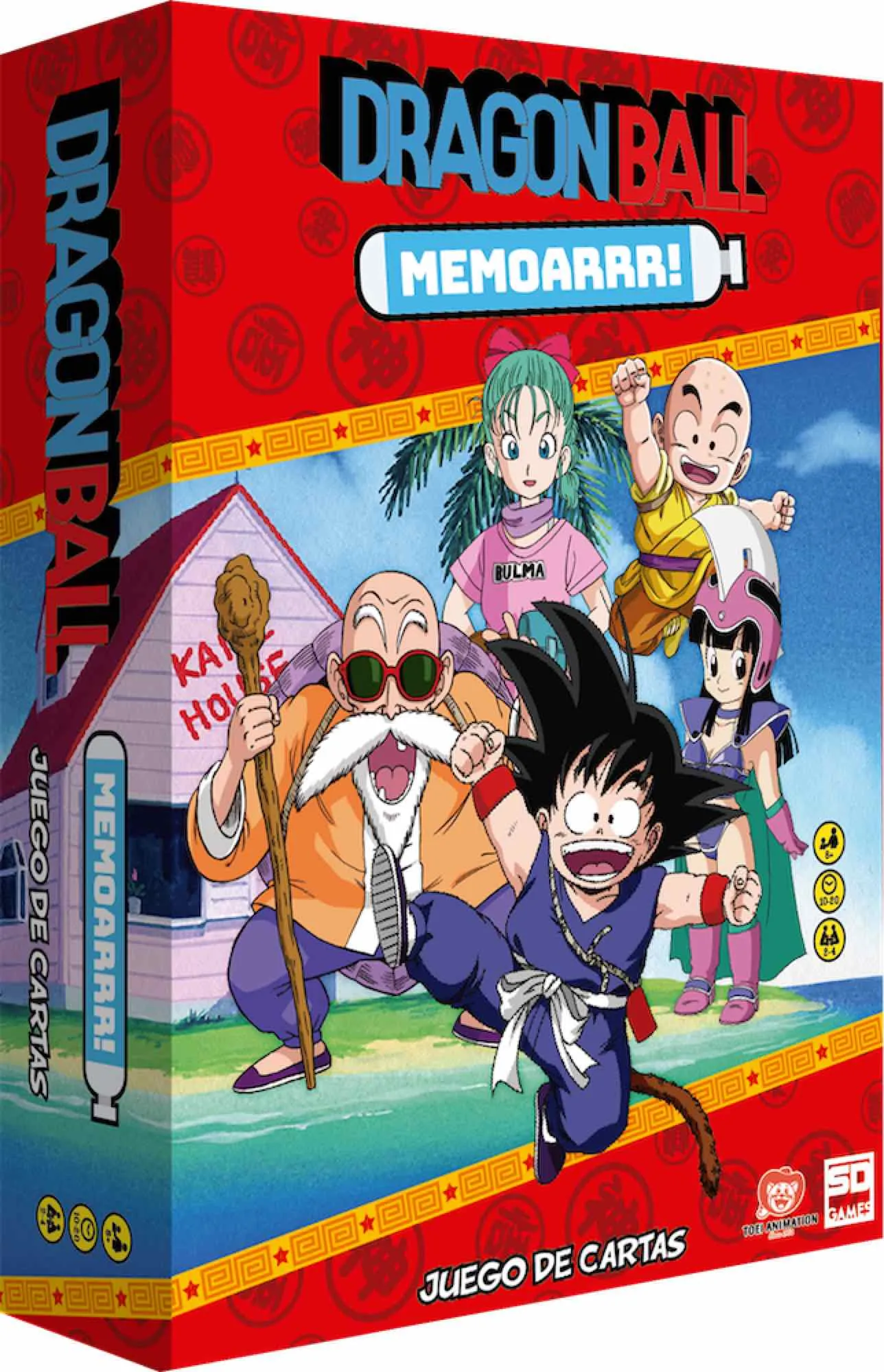 Juego de mesa bandai dragon ball memoarrr! pegi 8
