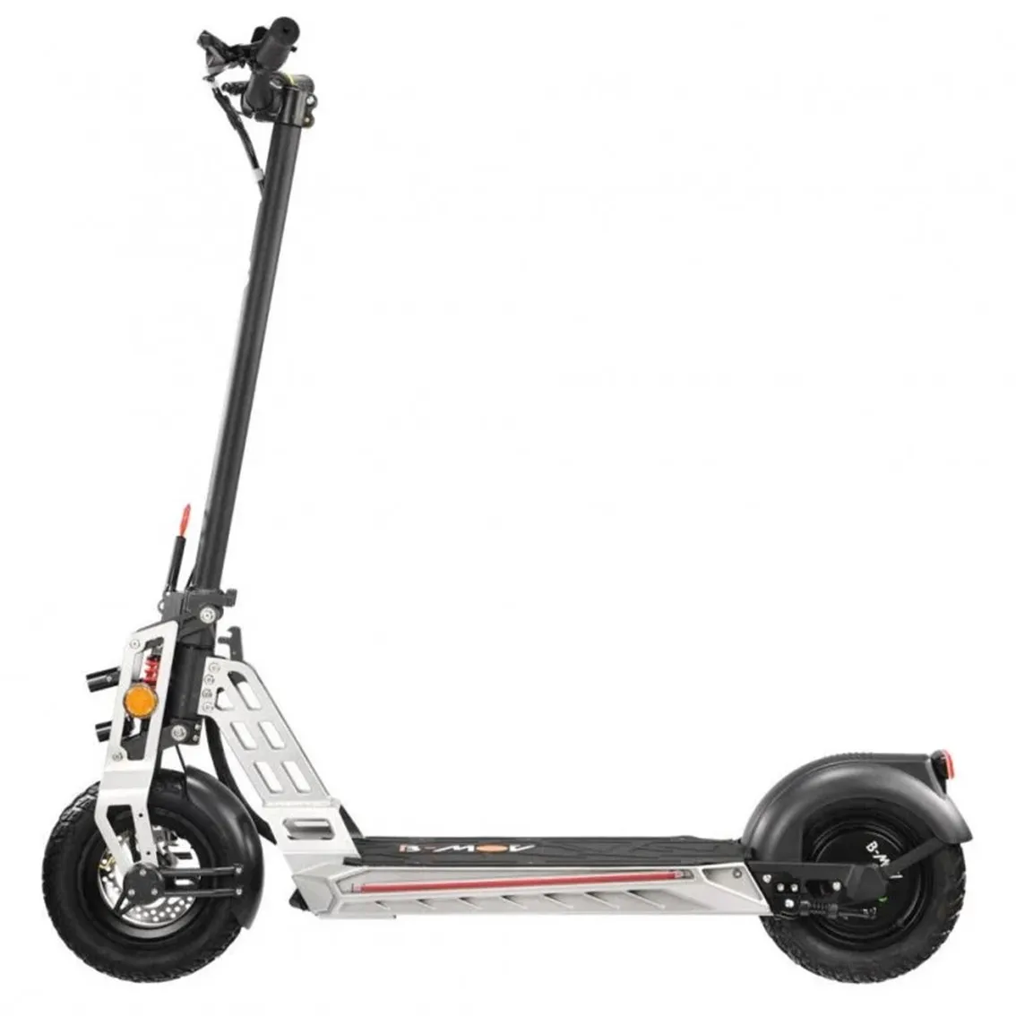 Patinete electrico b - mov freestyle 5 - 800w - neumaticos 10pulgadas todoterreno plata