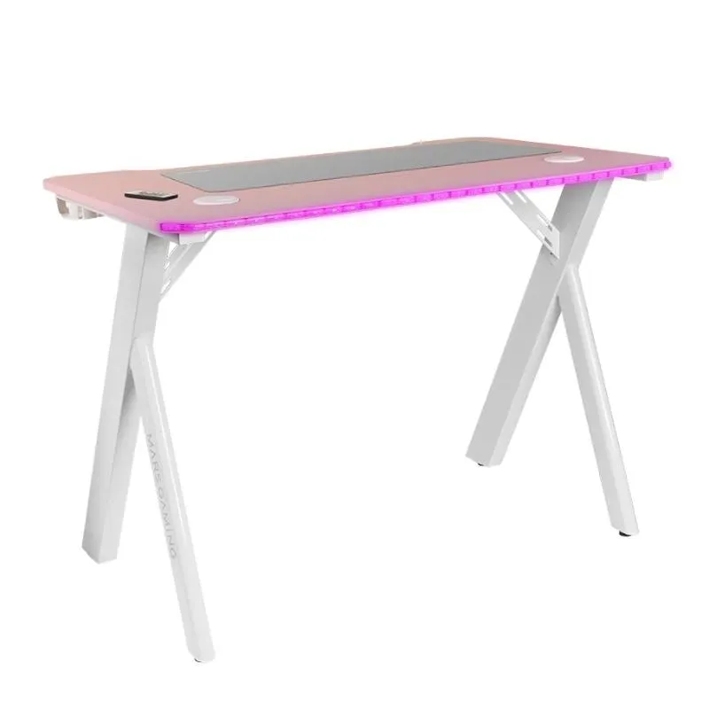 Imagen de Mesa mars gaming mgd100 rgb 100cm pink