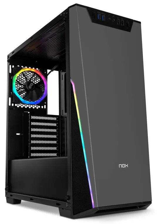 Caja ordenador gaming nox infinity sigma atx argb