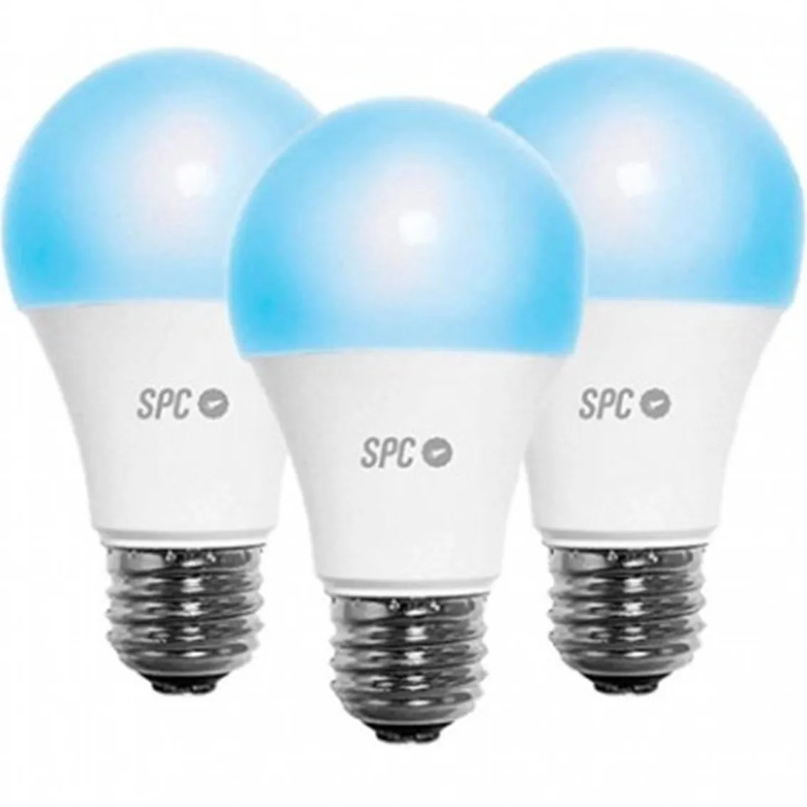 SPC Bom. Intel. Aura 800 3-Pk WiFi Color E27 Regul