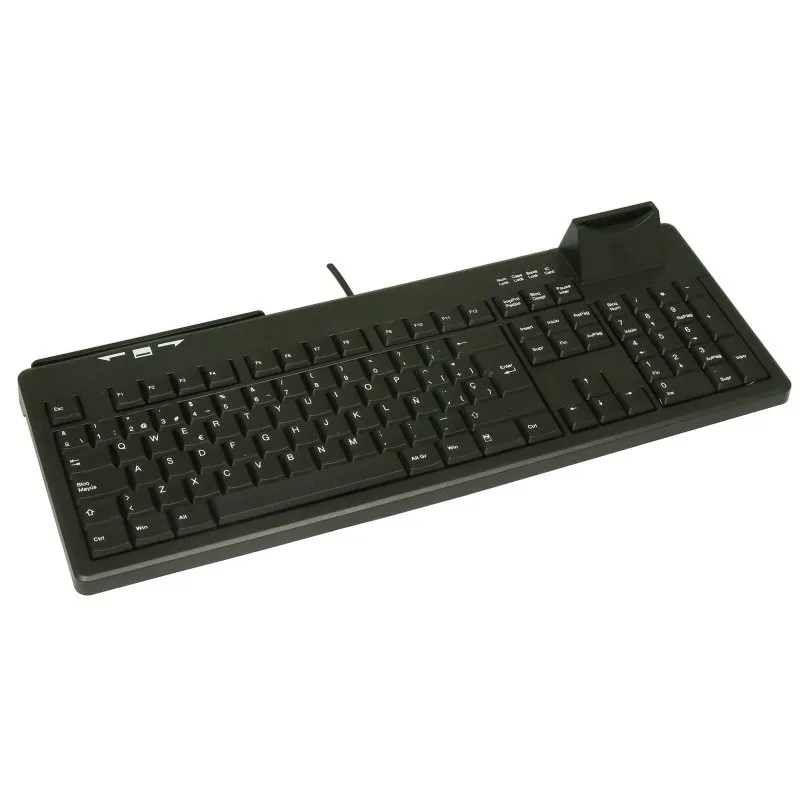 Producto 8436551790497 Imagen de Cherry Active K. teclado lector banda Magnetica