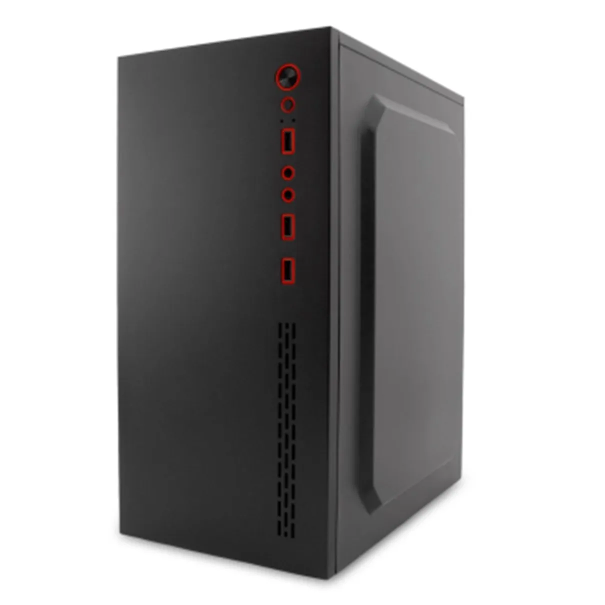 Caja ordenador microatx mpc45 2 usb 3.0 negra oem