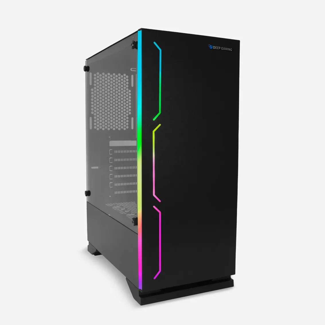 CAJA SEMITORRE ATX A232 NEGRO RGB DEEPGAMING