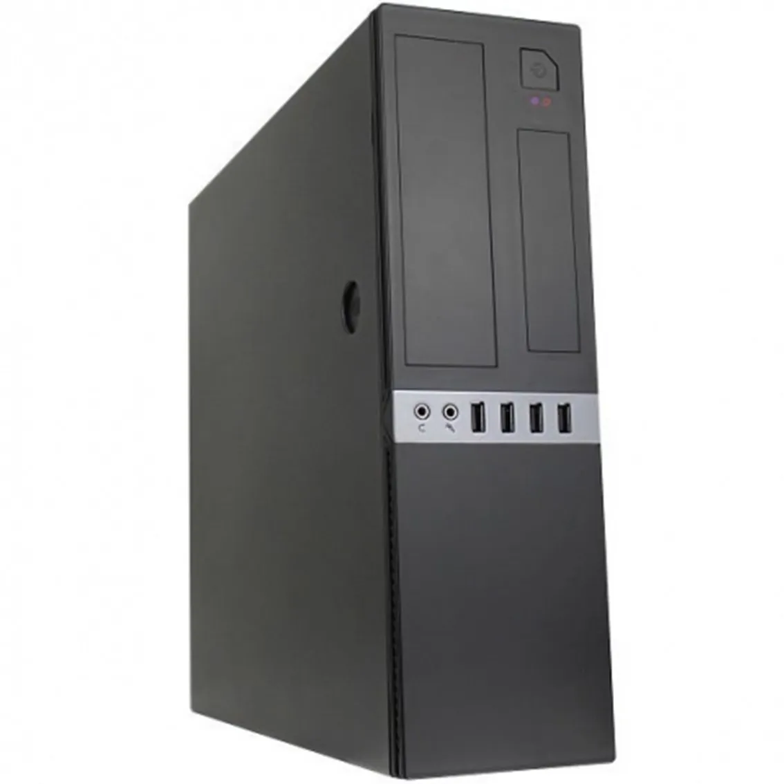 Imagen de Caja ordenador sobremesa coolbox microatx slim t450s usb 3.0 fuente sfx 80+ 300 incluida