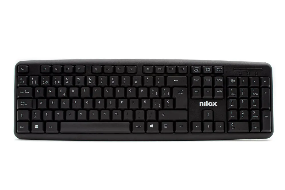 Nilox Teclado Compacto NXKBE000002 Usb Negro