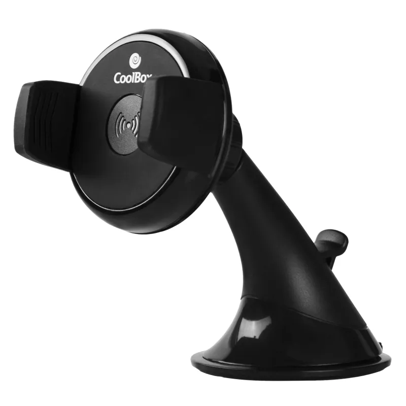 SOPORTE COCHE SMARTPHONE + CARGA INALAMBRICA COOLBOX