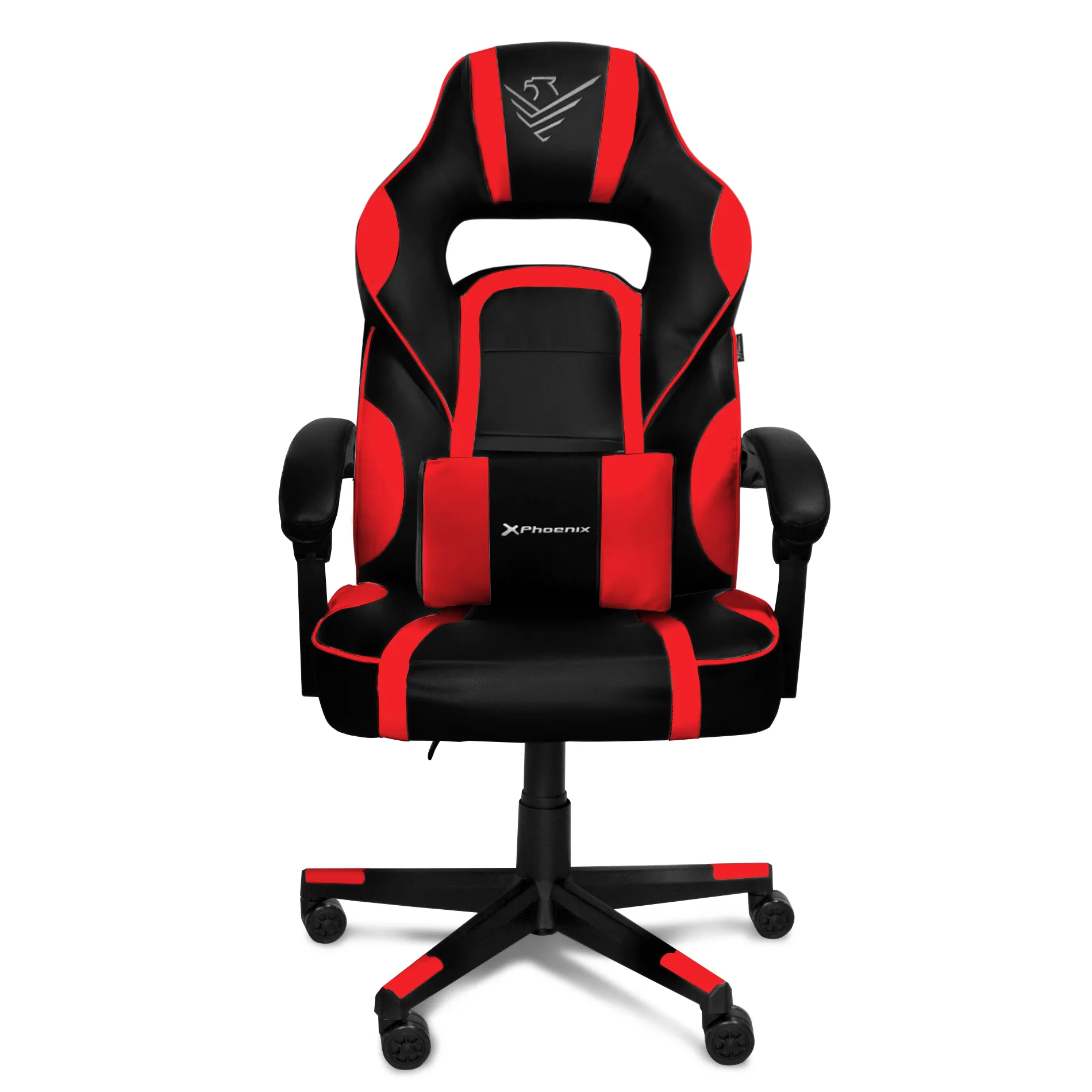 Imagen de Silla gaming phoenix trophy cuero pu roja