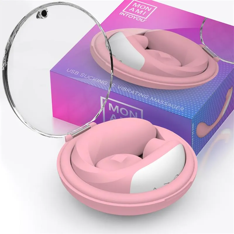 Mon Ami Estimulador de Clítoris y Vibrador 2 Motores Extensible USB