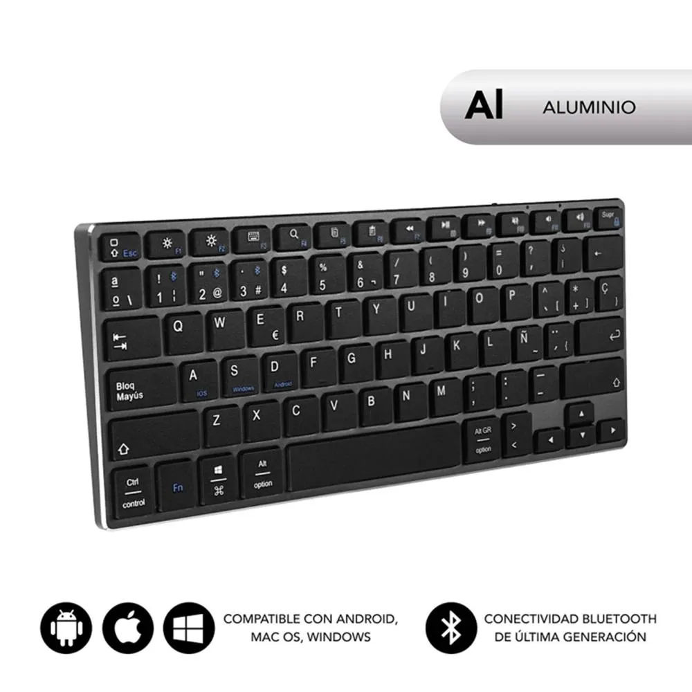 Teclado subblim sub - kb - 3adc201 inalambrico