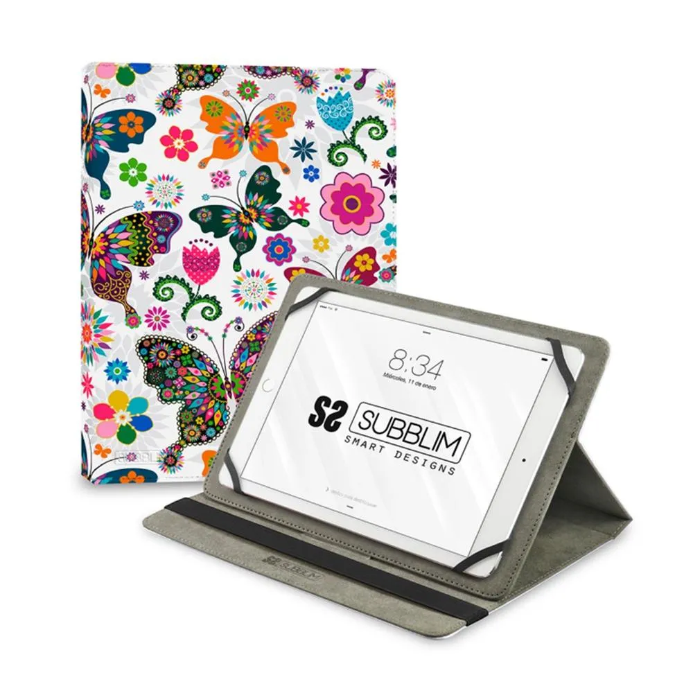 FUNDA TABLET MARIPOSAS 11'' SUBBLIM