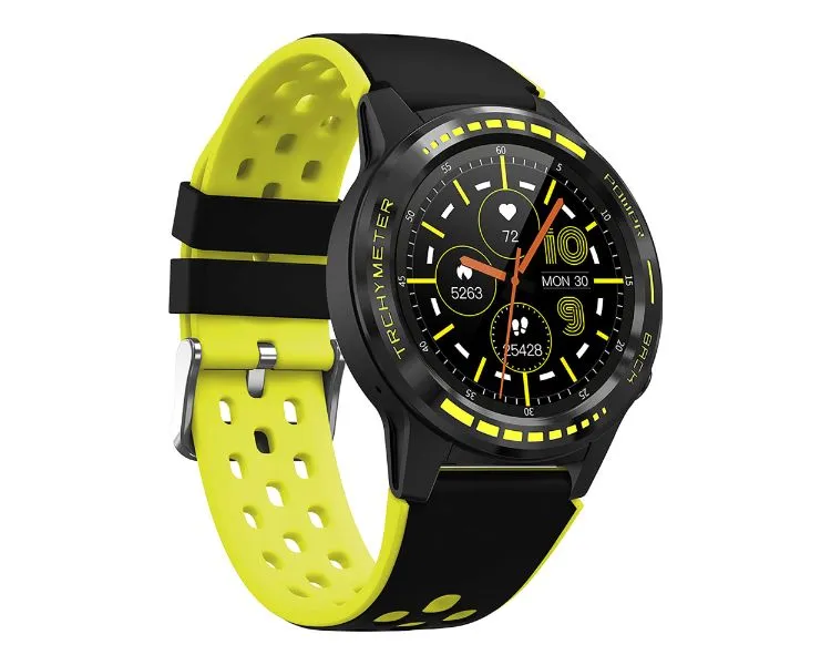 SMARTWATCH MULTISPORT ADVANTAGE PLUS GPS AMARILLO LEOTEC