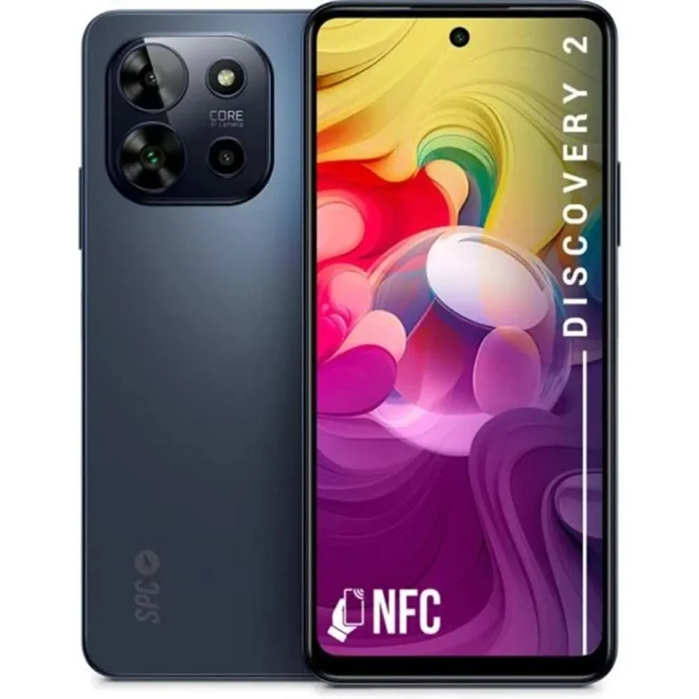 Movil spc discovery 2 6 - 128gb 6.6 pulgadas deep sky