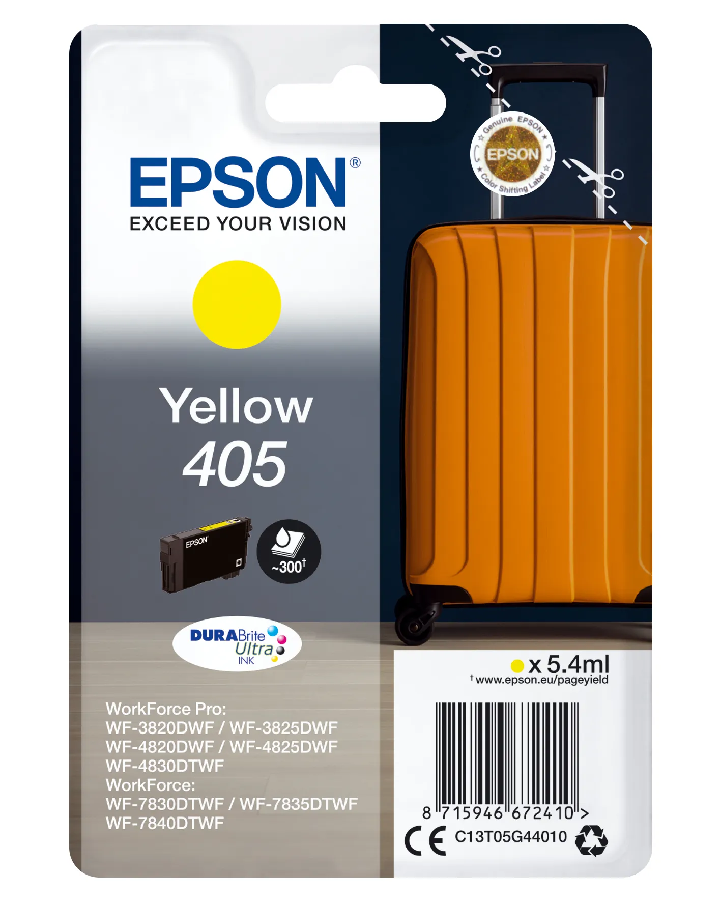 Epson Cartucho 405 Amarillo