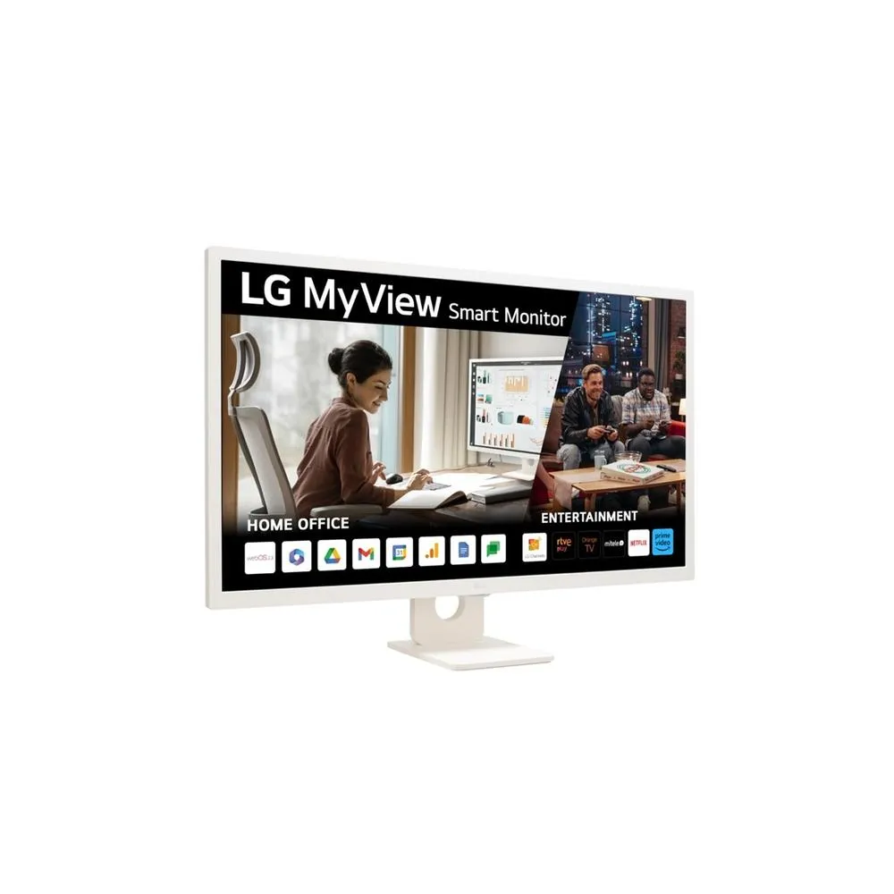 LG 32SR50F-W monitor Smart 32"IPS FHD HDMI USB MM