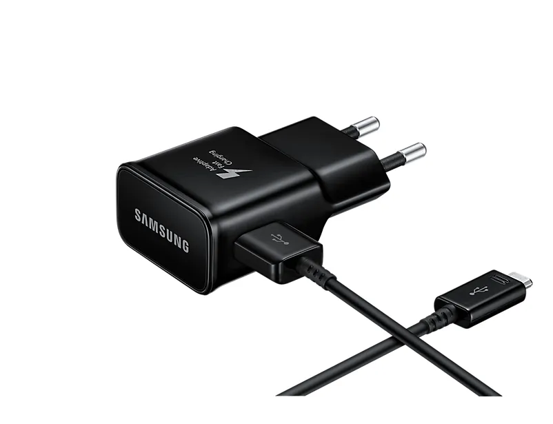 Cargador samsung ep - ta20 usb 2a negro +cable usb - c  15w