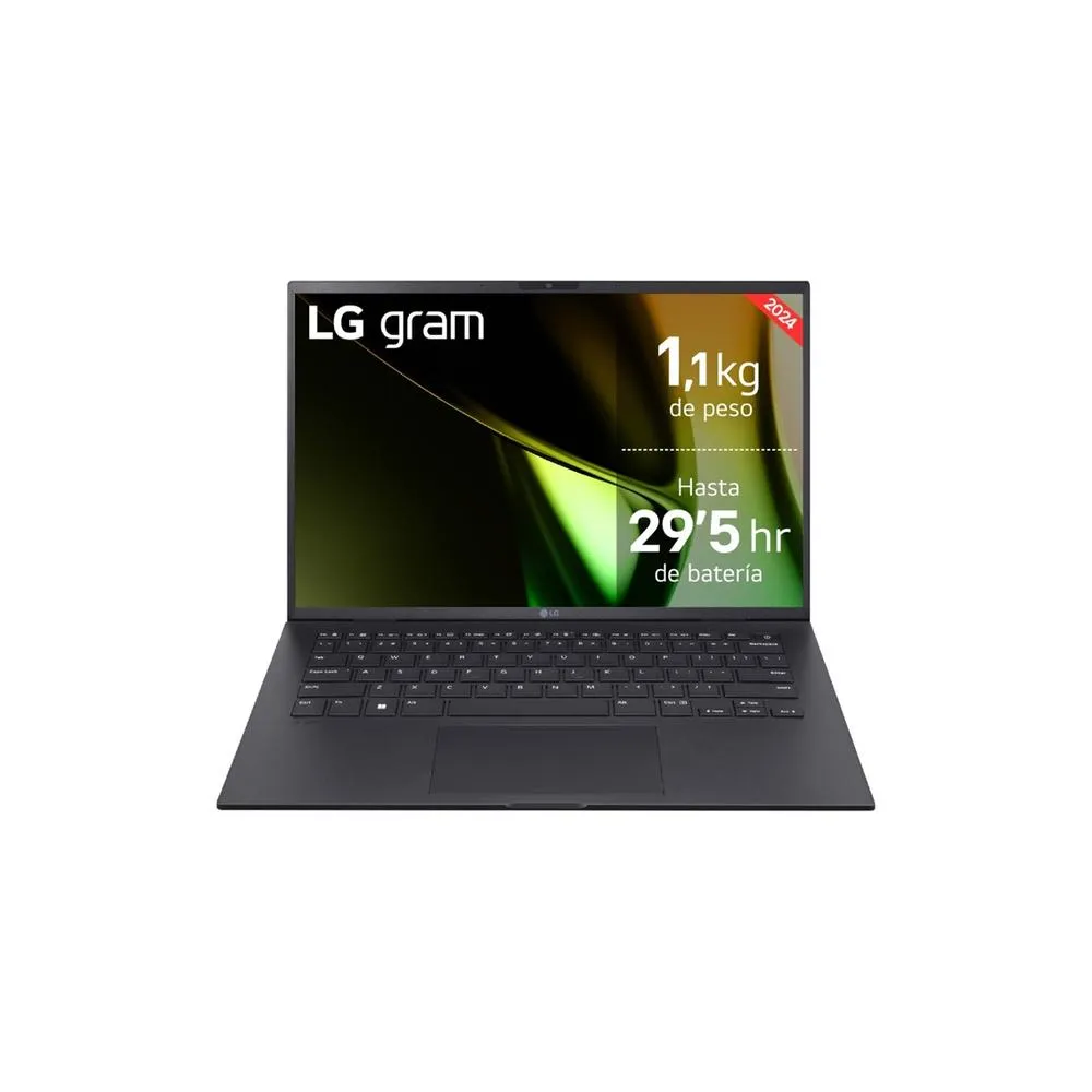 Lg gram 14z90s - g intel core 7 155h 14 pulgadas 32gb ssd1tb wifi bt w11