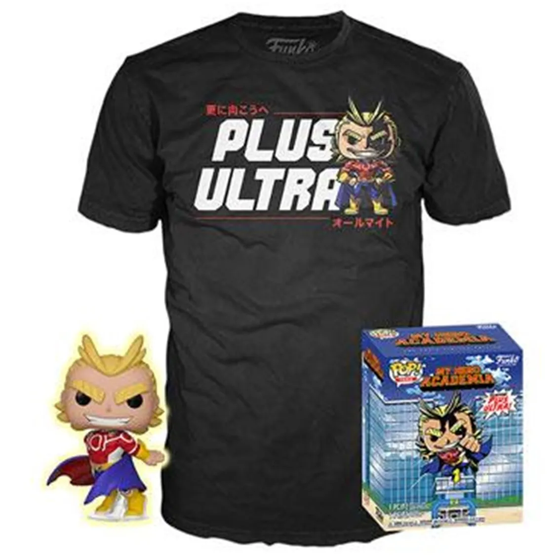 Pop & tee my hero academia all might funko + camiseta talla xl ut - 56664xl
